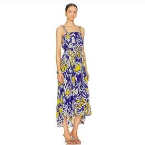 CLEOBELLA Muriel Midi Tropical Beachy  Dress Size X-Small
